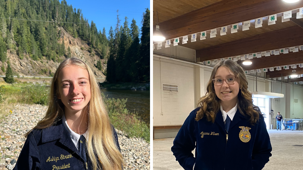 Arianna Wilson and Ashlyn Strunk